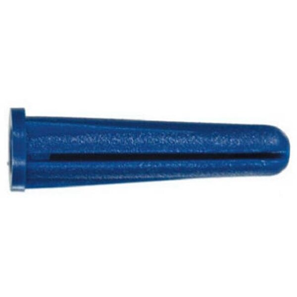 Hillman Fasteners 41394 10-12 x 1 in. Blue Plastic Anchor - 25 Pack; Pack Of 5